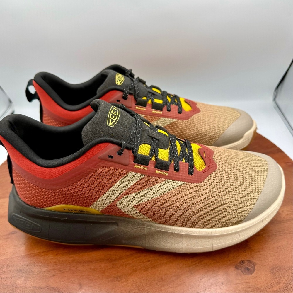 Keen 450 Dirt Mens Trail Running Shoes Safari Red Ochre 1031109 Size 10 Gorpcore